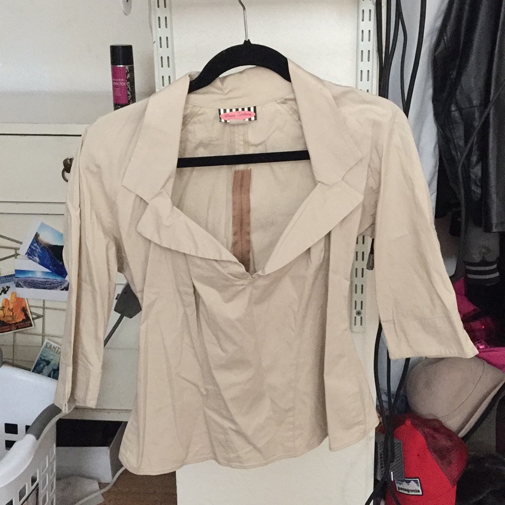 3/4 sleeve Fitted shirt